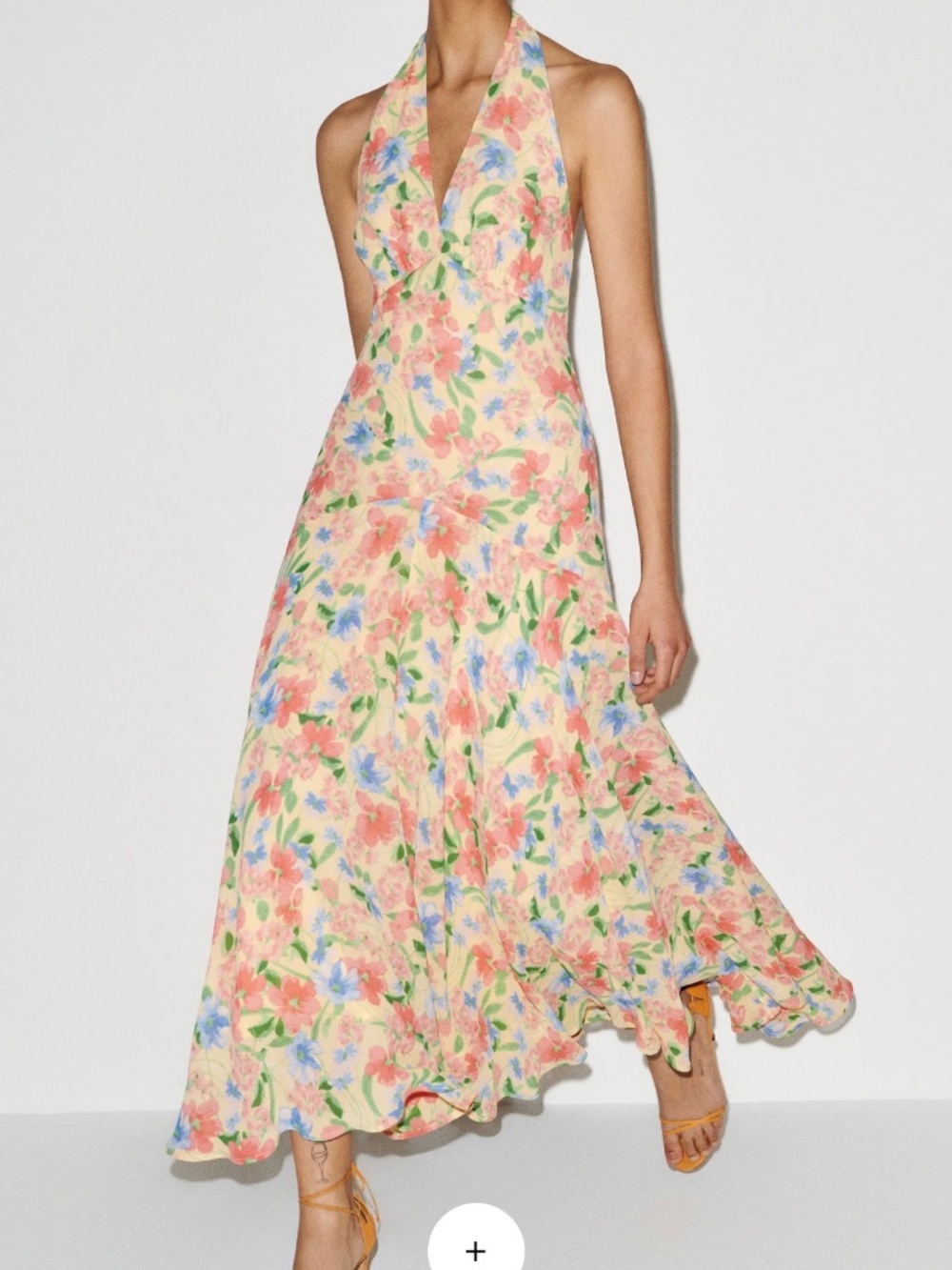 Reformation Briony Halter Dress